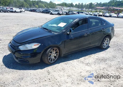 2013 Dodge Dart Sxt z USA, uszkodzony, nr VIN 1C3CDFBA2DD195175